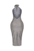 Inspired Classic Beauty Halter Dress